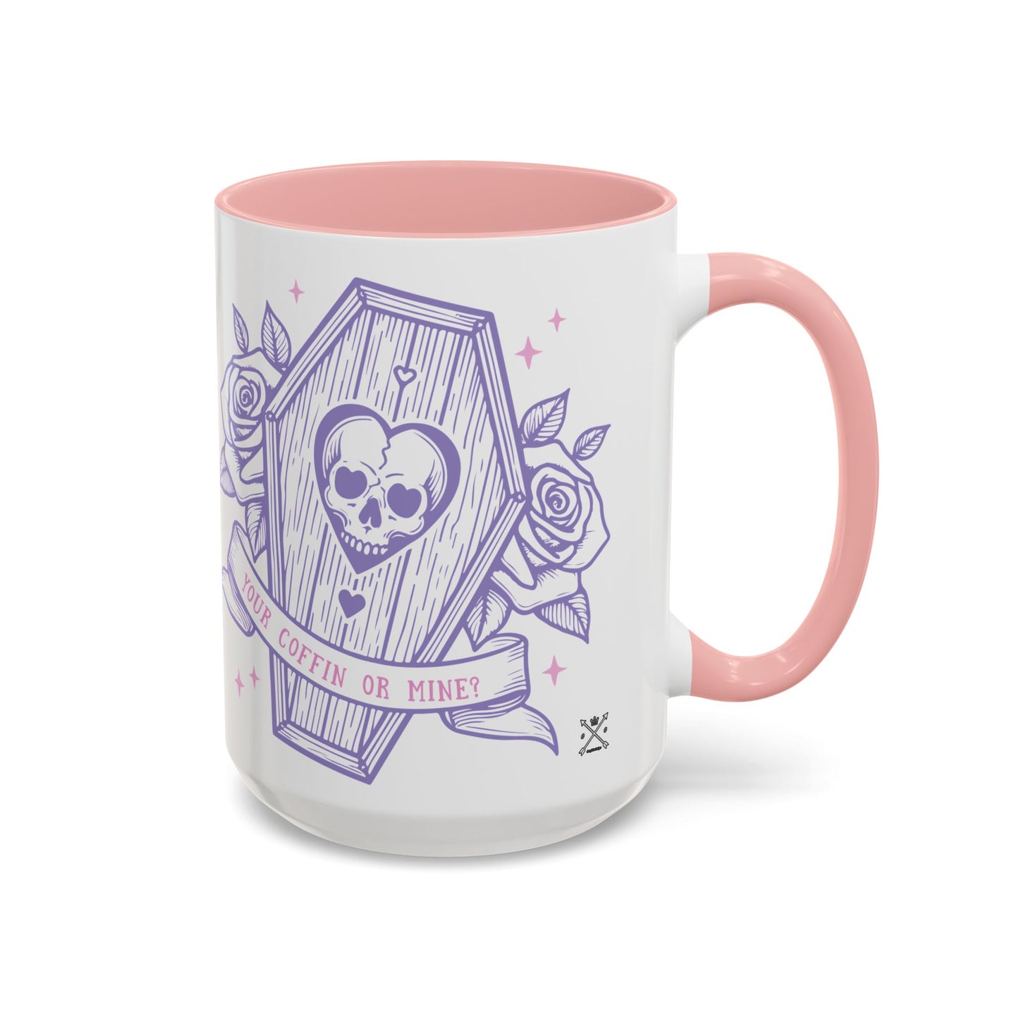 Your Coffin or Mine? - Accent Coffee Mug (11, 15oz)