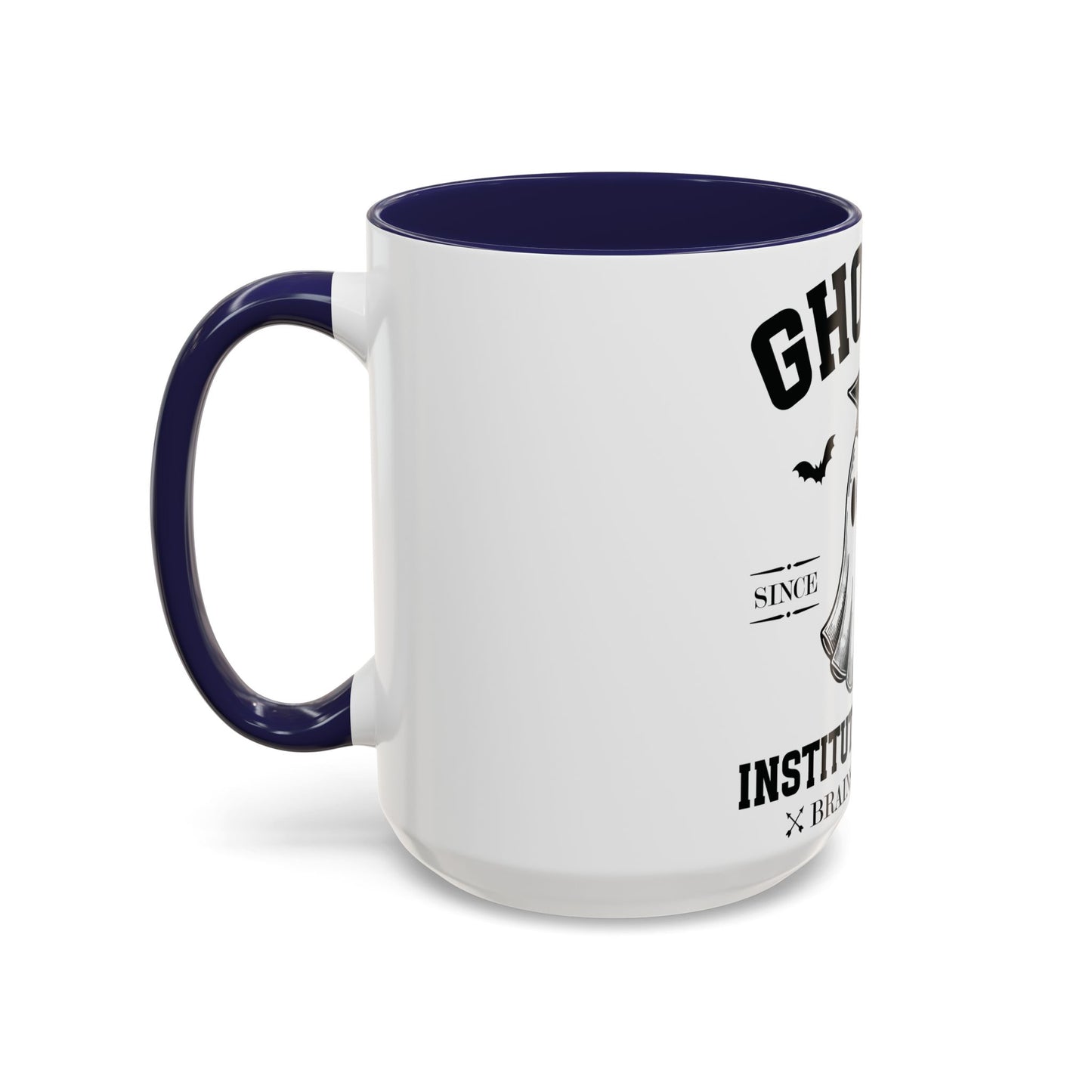 Ghostly Institute of Fright - Accent Coffee Mug (11, 15oz)