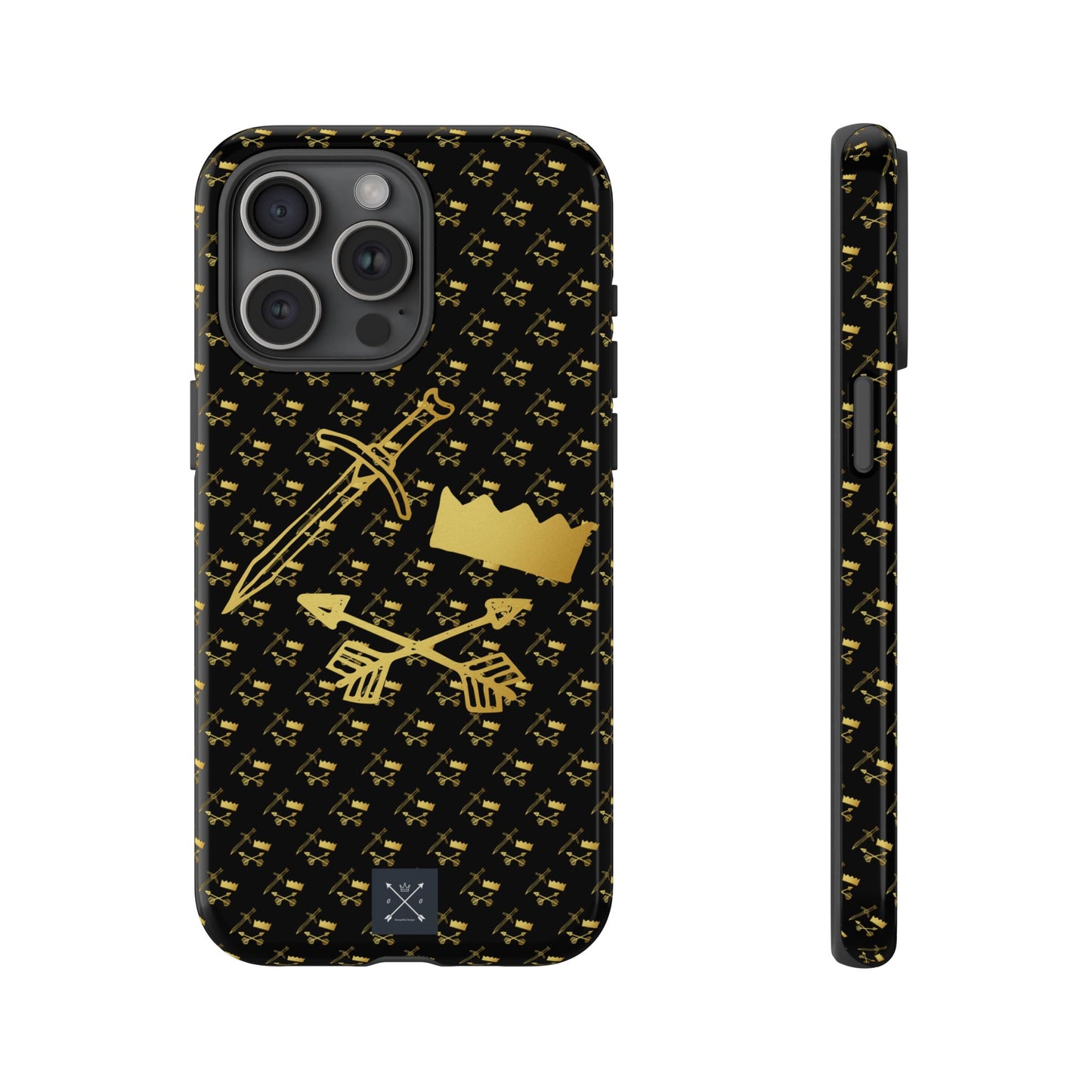Gold and Bold Warrior - Tough Phone Cases