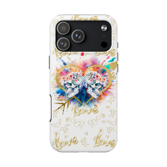 Love is Golden Watercolor - Tough Phone Cases