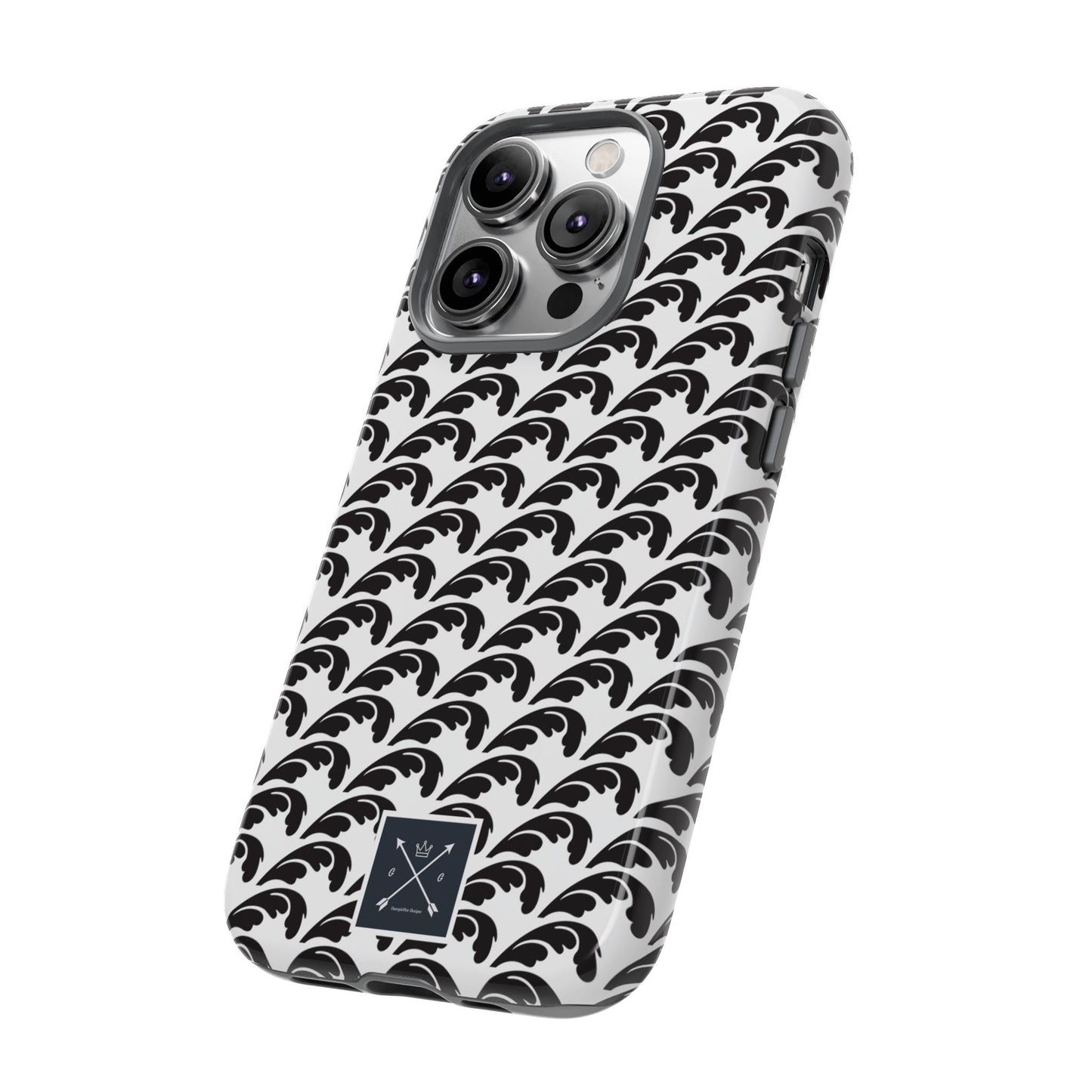 Beautiful Beloved One Flourish (black/white) - Tough Phone Cases