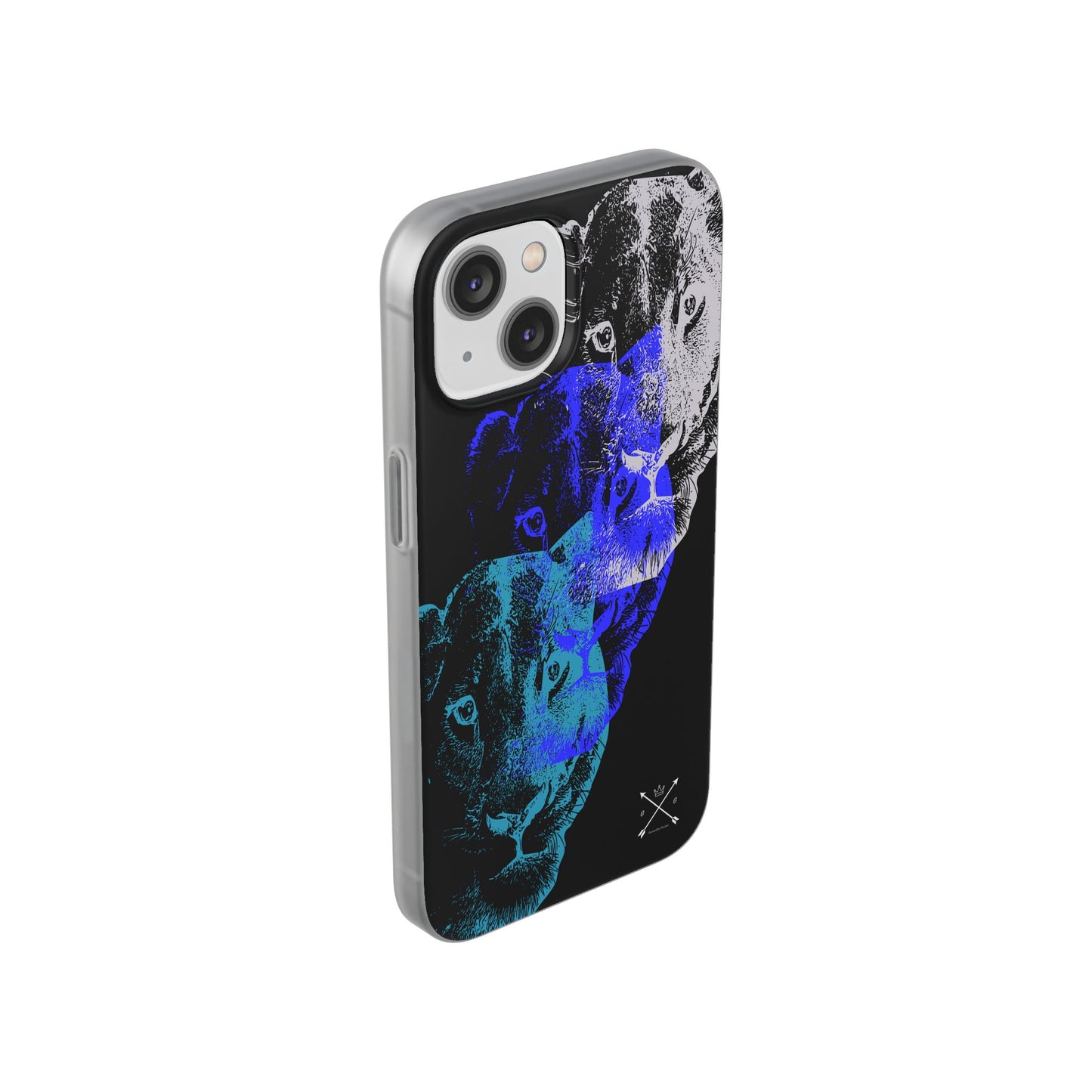 Lioness Arising (black/blue/silver) - Flexi Cases