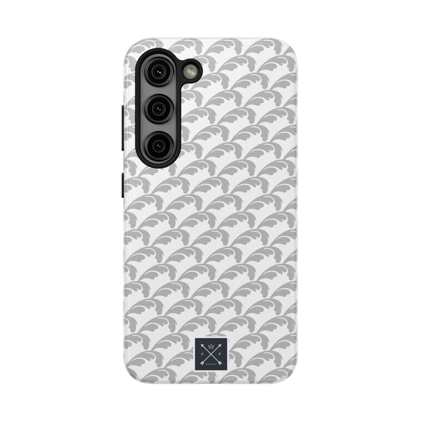 Beautiful Beloved Flourish (white/silver) - Tough Phone Cases