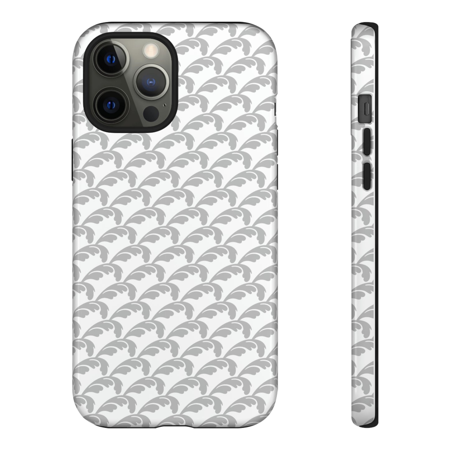 Beautiful Beloved Flourish (white/silver) - Tough Phone Cases