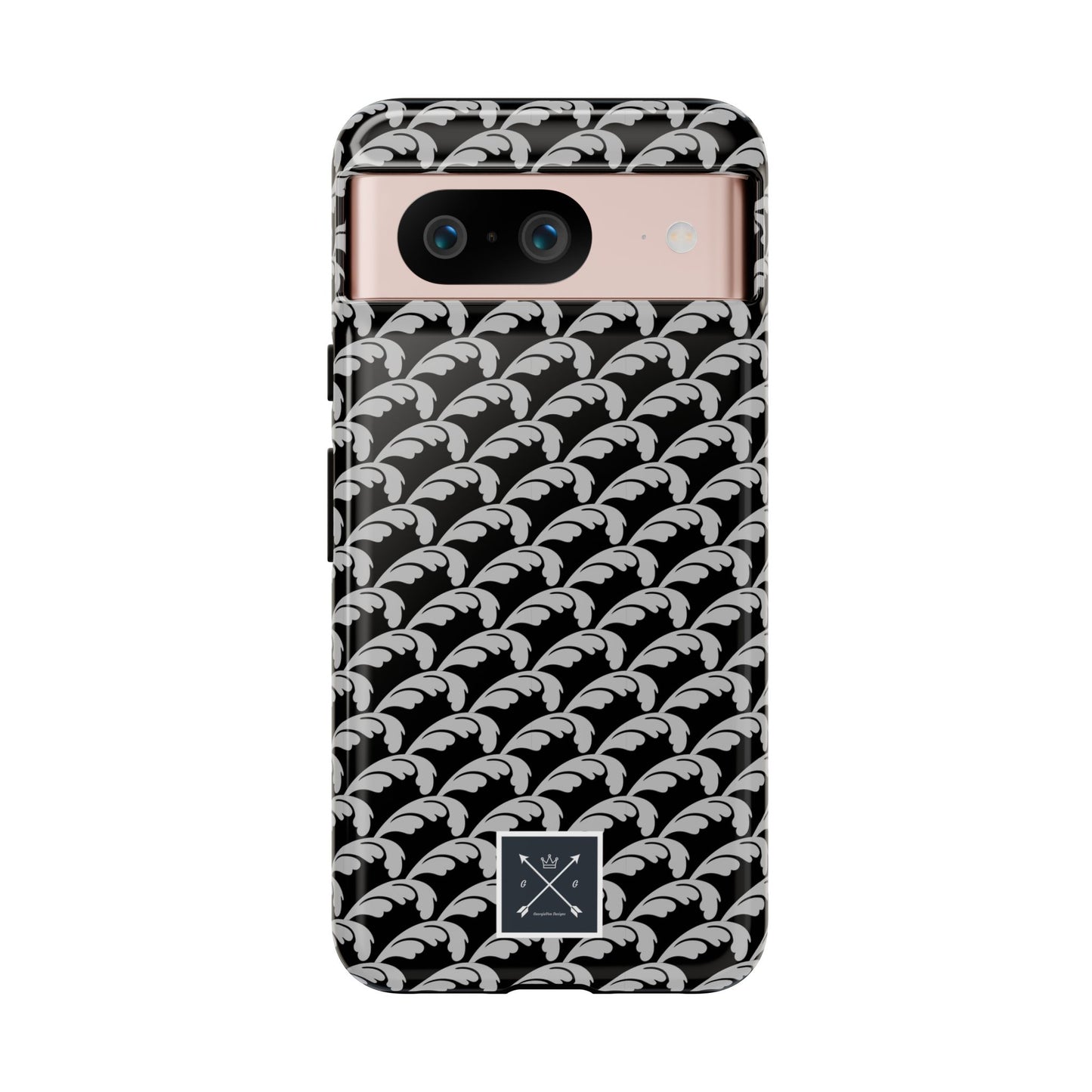 Beautiful Beloved One Flourish (black/silver) - Tough Phone Cases
