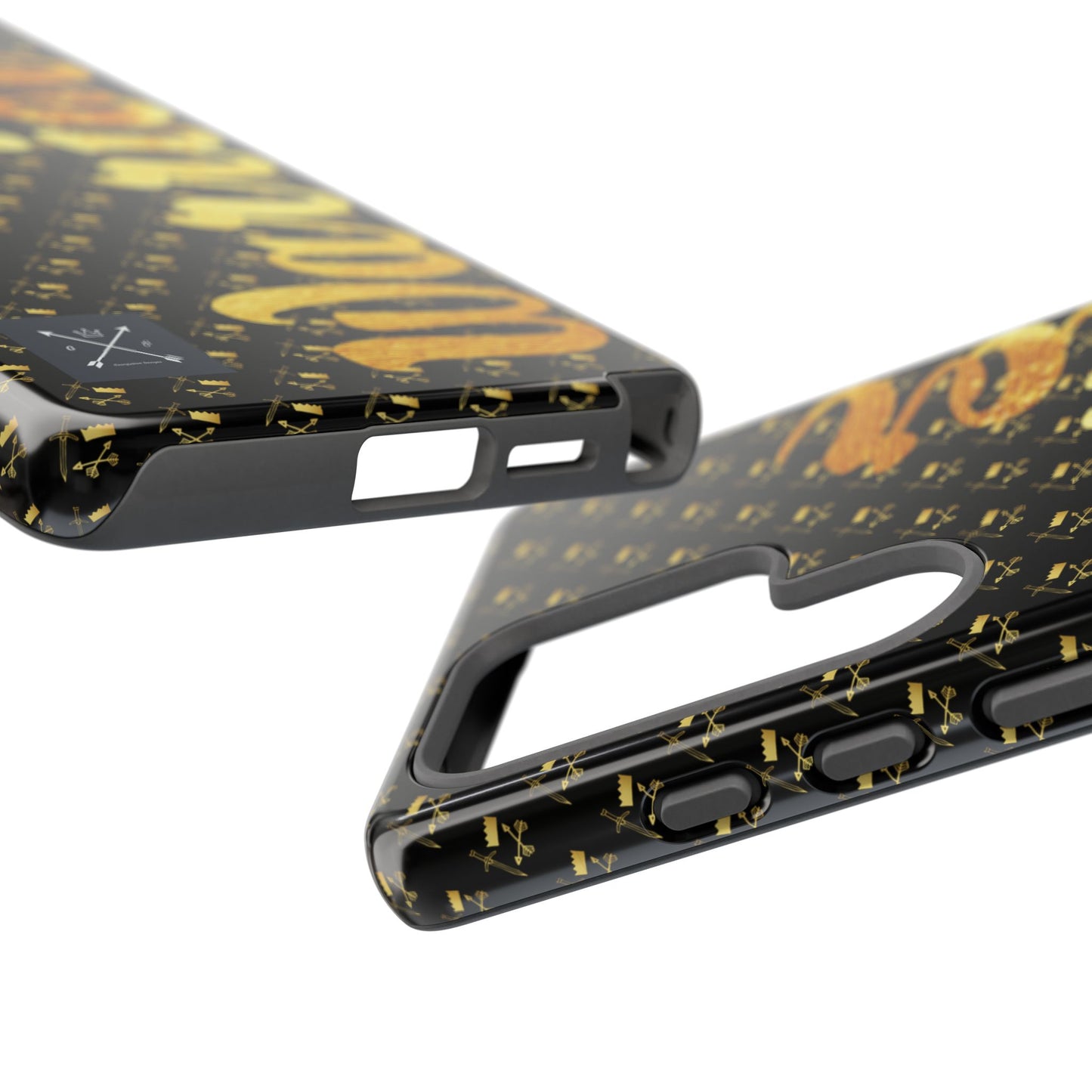 Gold and Bold Warrior - Tough Phone Cases