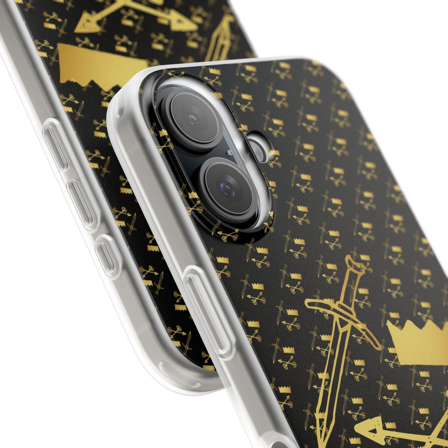 Gold and Bold Warrior - Flexi  Phone Cases