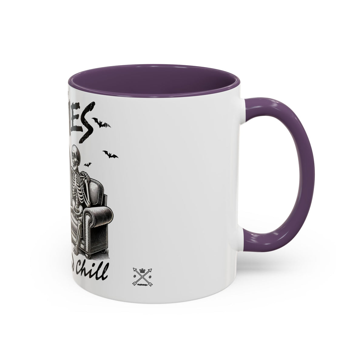 Horror Movies and Chill - Accent Coffee Mug (11, 15oz)
