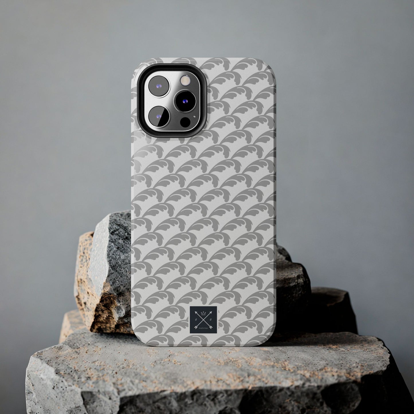 Beautiful Beloved Flourish (white/silver) - Tough Phone Cases