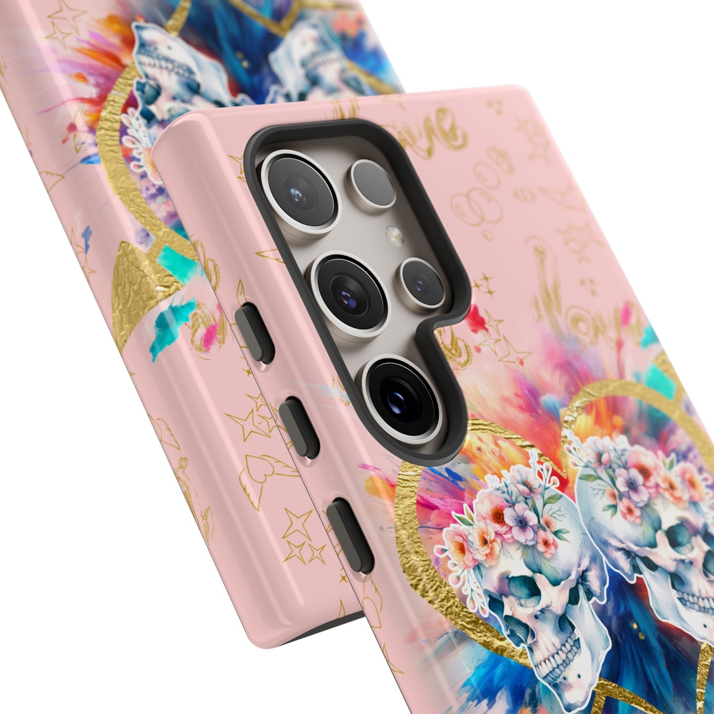 Love is Golden Watercolor (pink) - Tough Cases
