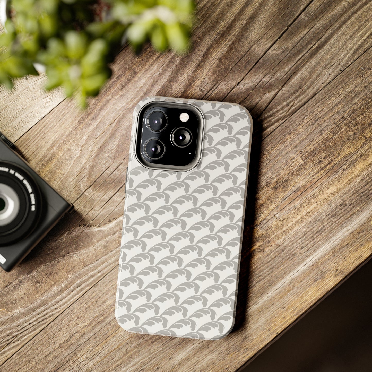 Beautiful Beloved Flourish (white/silver) - Tough Phone Cases