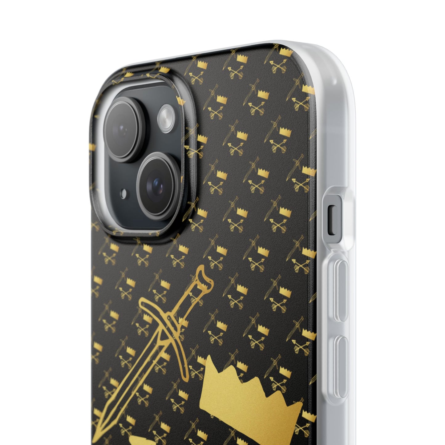 Gold and Bold Warrior - Flexi  Phone Cases