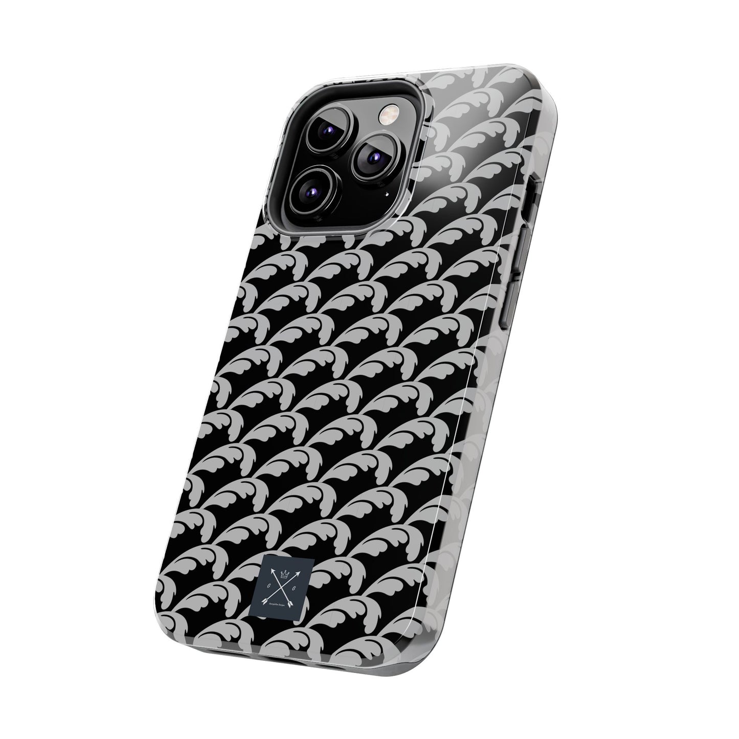 Beautiful Beloved One Flourish (silver/black) - Tough Phone Cases