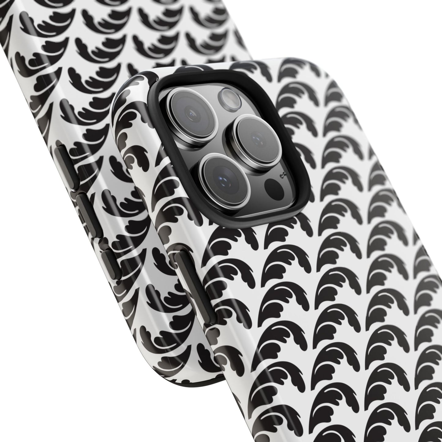 Beautiful Beloved One Flourish (black/white) - Tough Phone Cases