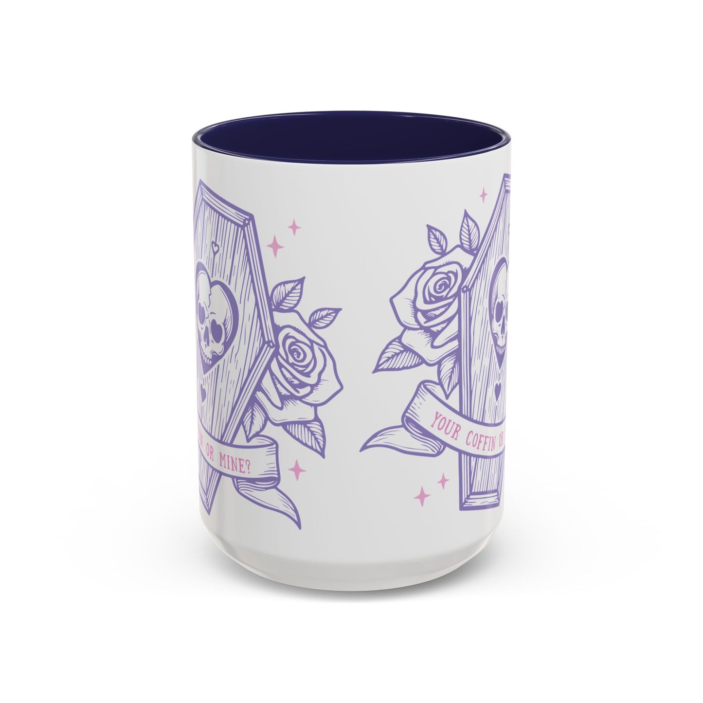 Your Coffin or Mine? - Accent Coffee Mug (11, 15oz)