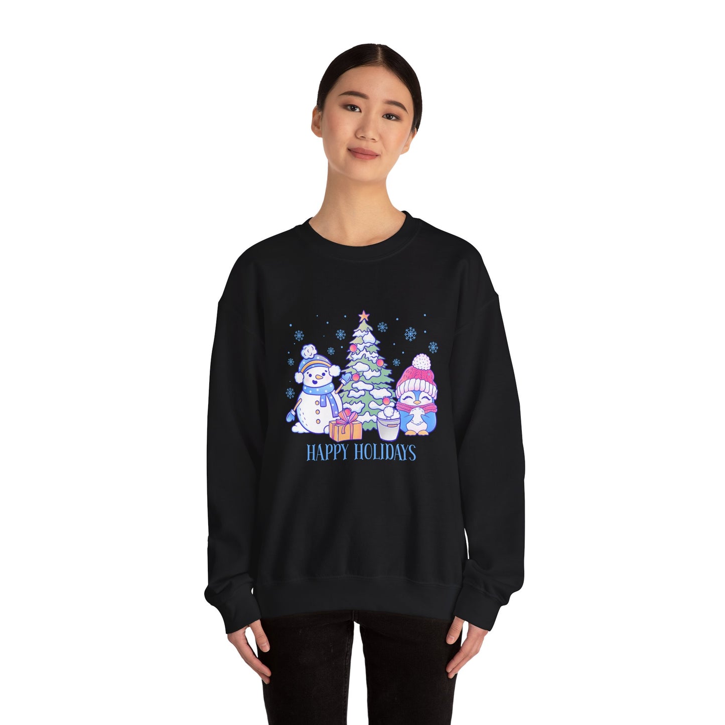 Happy Holidays - Unisex Heavy Blend™ Crewneck Sweatshirt