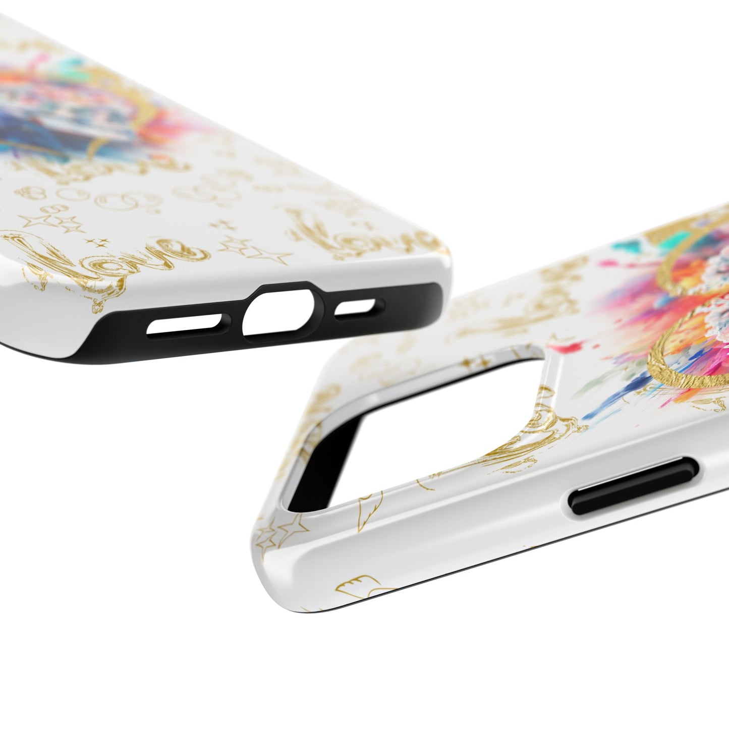 Love is Golden Watercolor - Tough Phone Cases