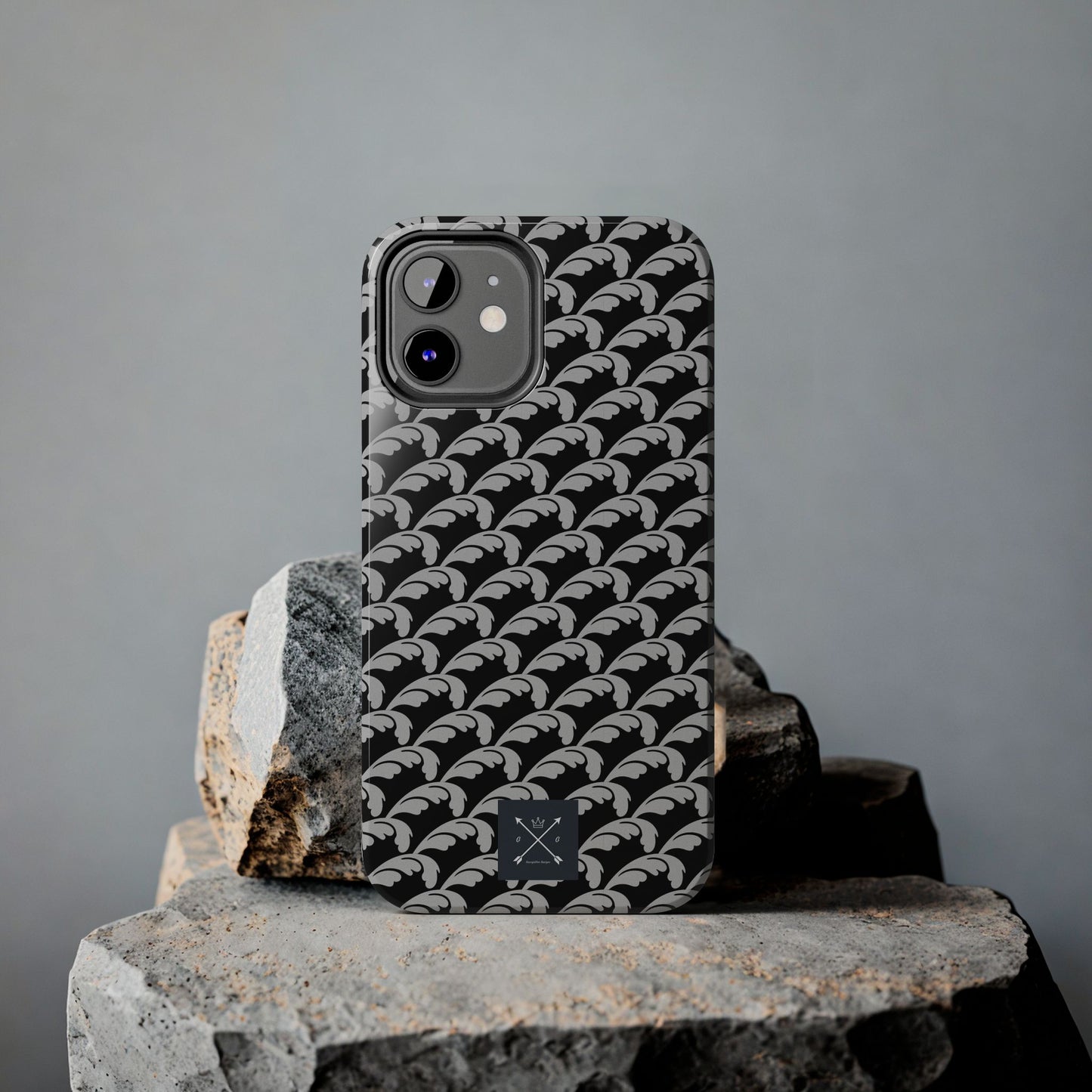 Beautiful Beloved One Flourish (silver/black) - Tough Phone Cases