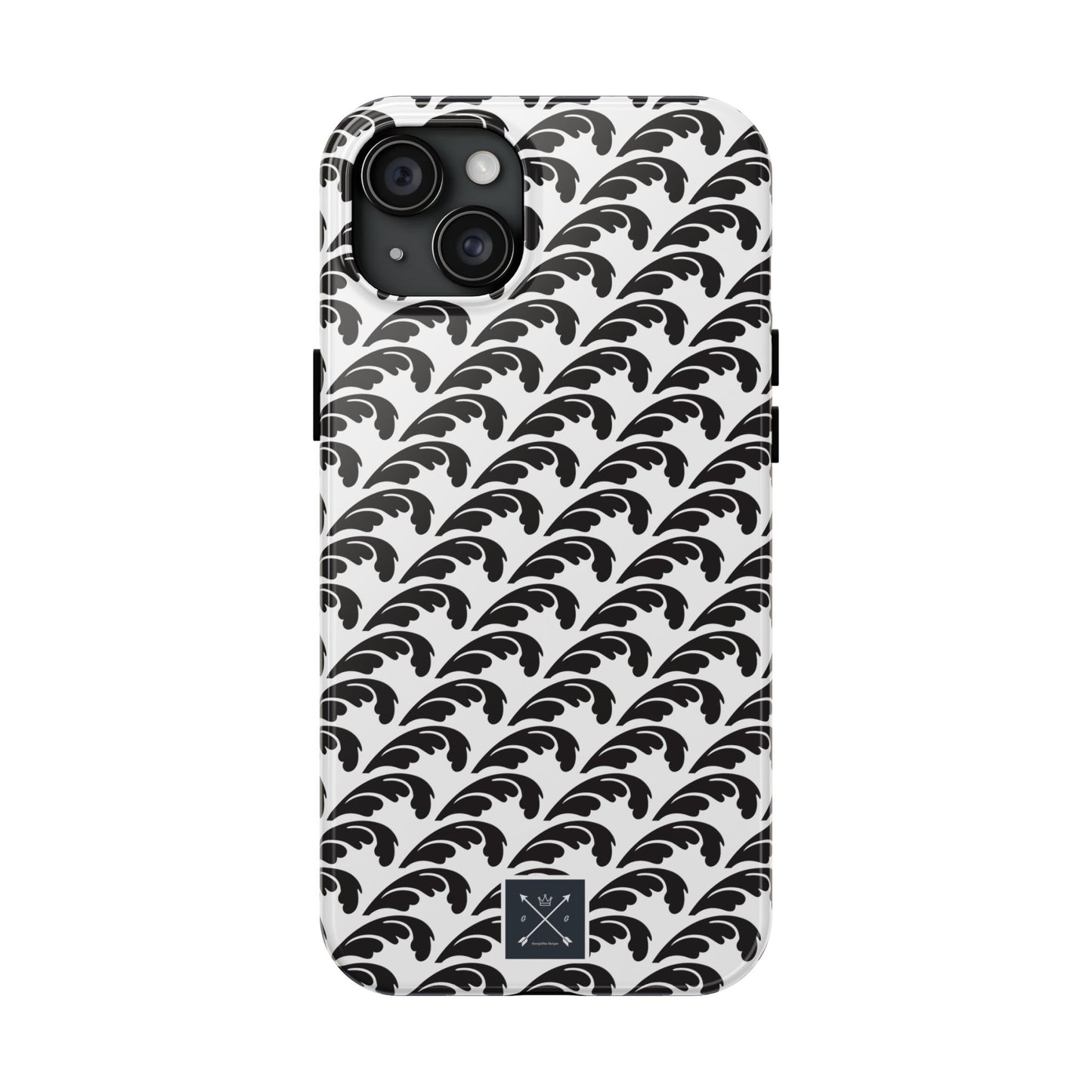 Beautiful Beloved One Flourish (black/white) - Tough Phone Cases