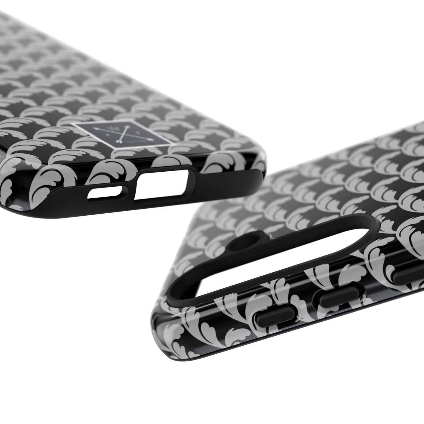 Beautiful Beloved One Flourish (black/silver) - Tough Phone Cases