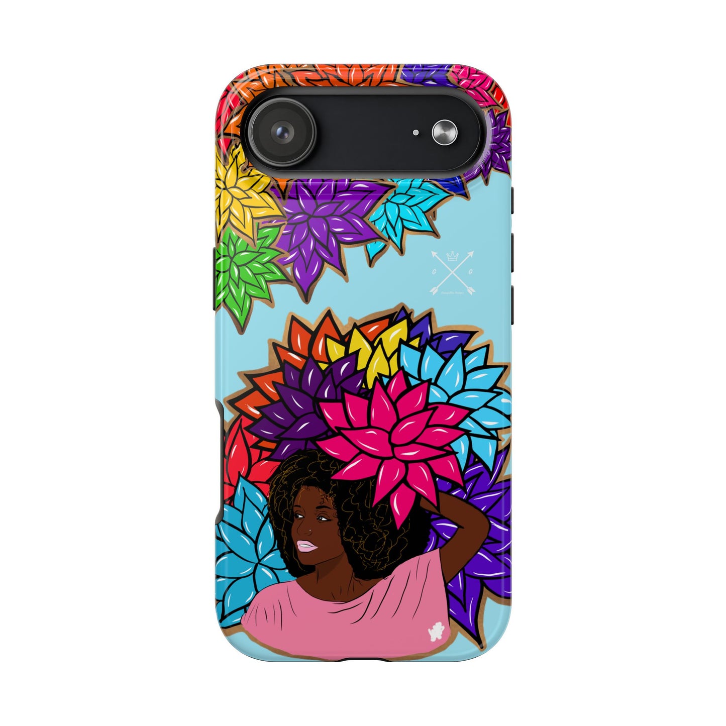 Beauty with Flowers - Tough Phone Cases