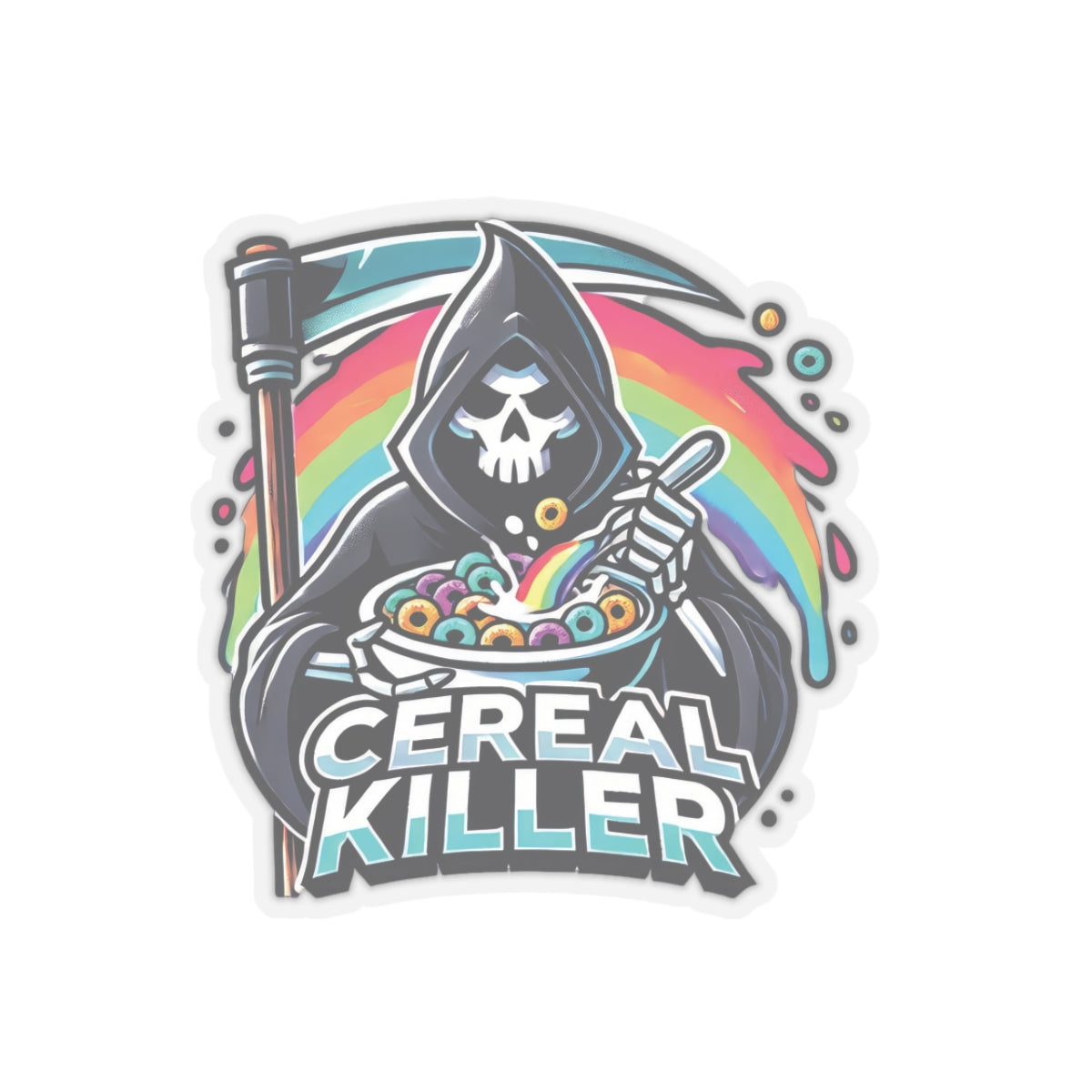 Cereal Killer - Kiss-Cut Stickers