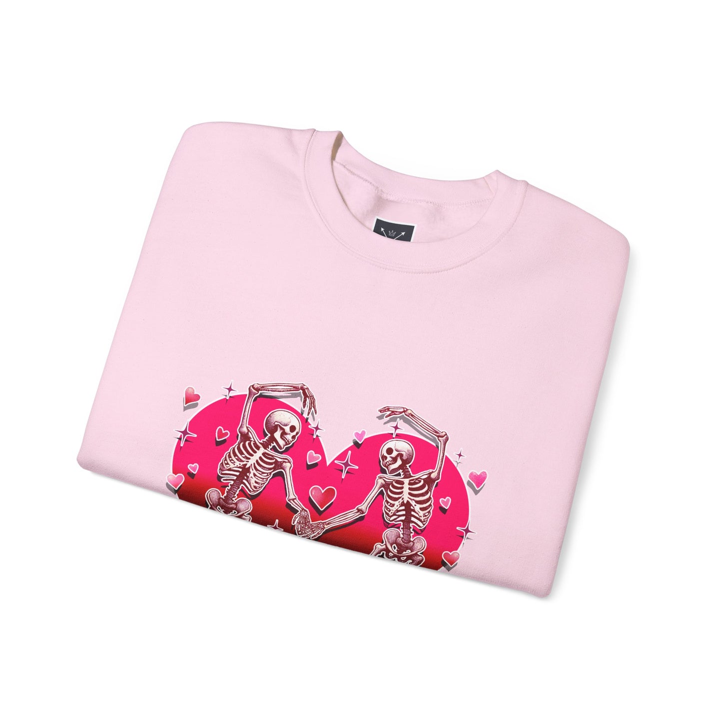 Dancing Skeleton Lovers - Crewneck Sweatshirt