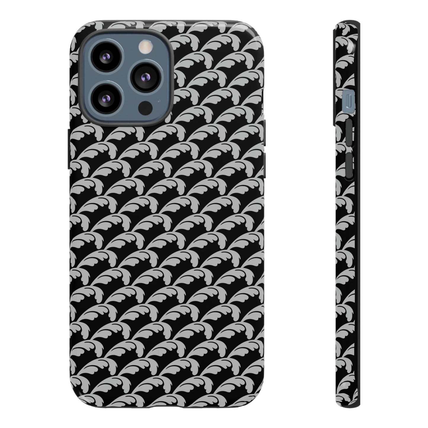 Beautiful Beloved One Flourish (black/silver) - Tough Phone Cases