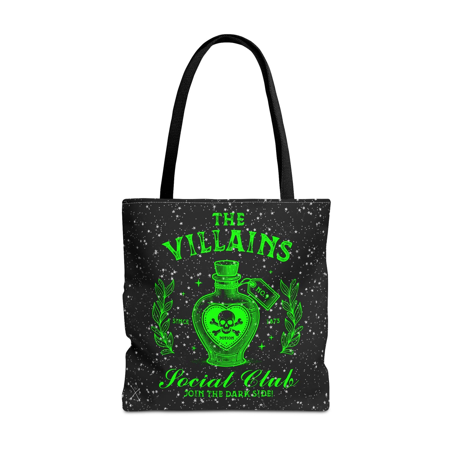 The Villains Social Club (Green) - Tote Bag (AOP)