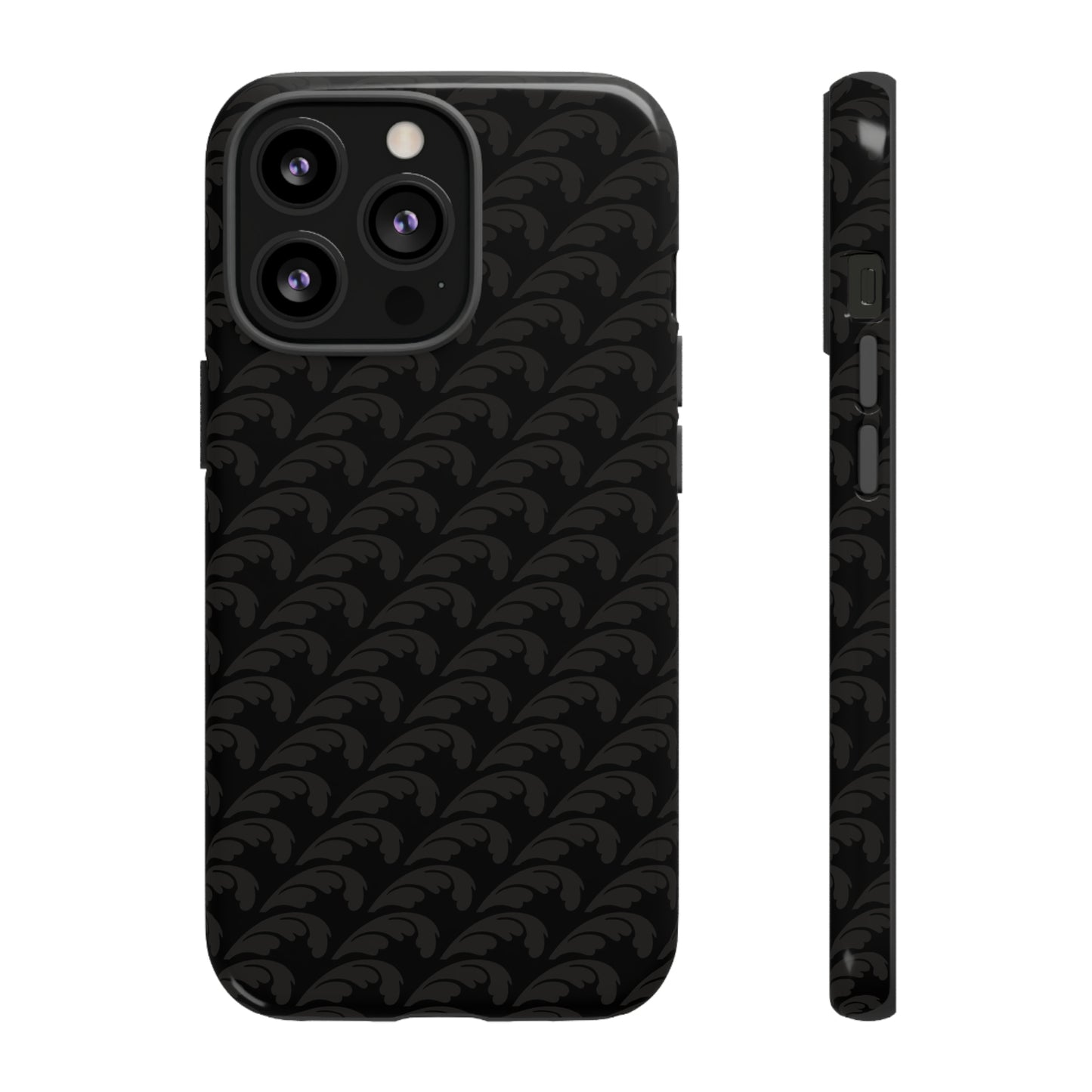 Beautiful Beloved One Flourish (black/black) - Tough Phone Cases