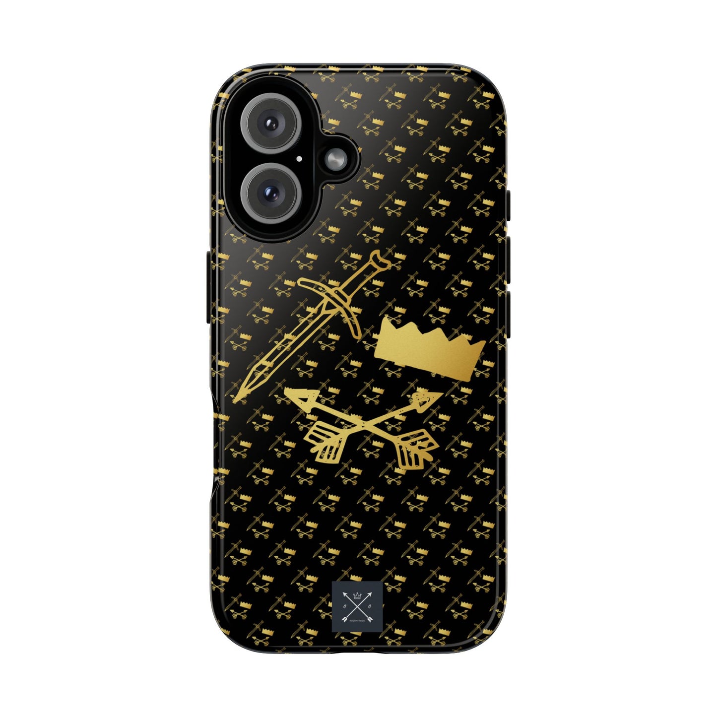 Gold and Bold Warrior - Tough Phone Cases