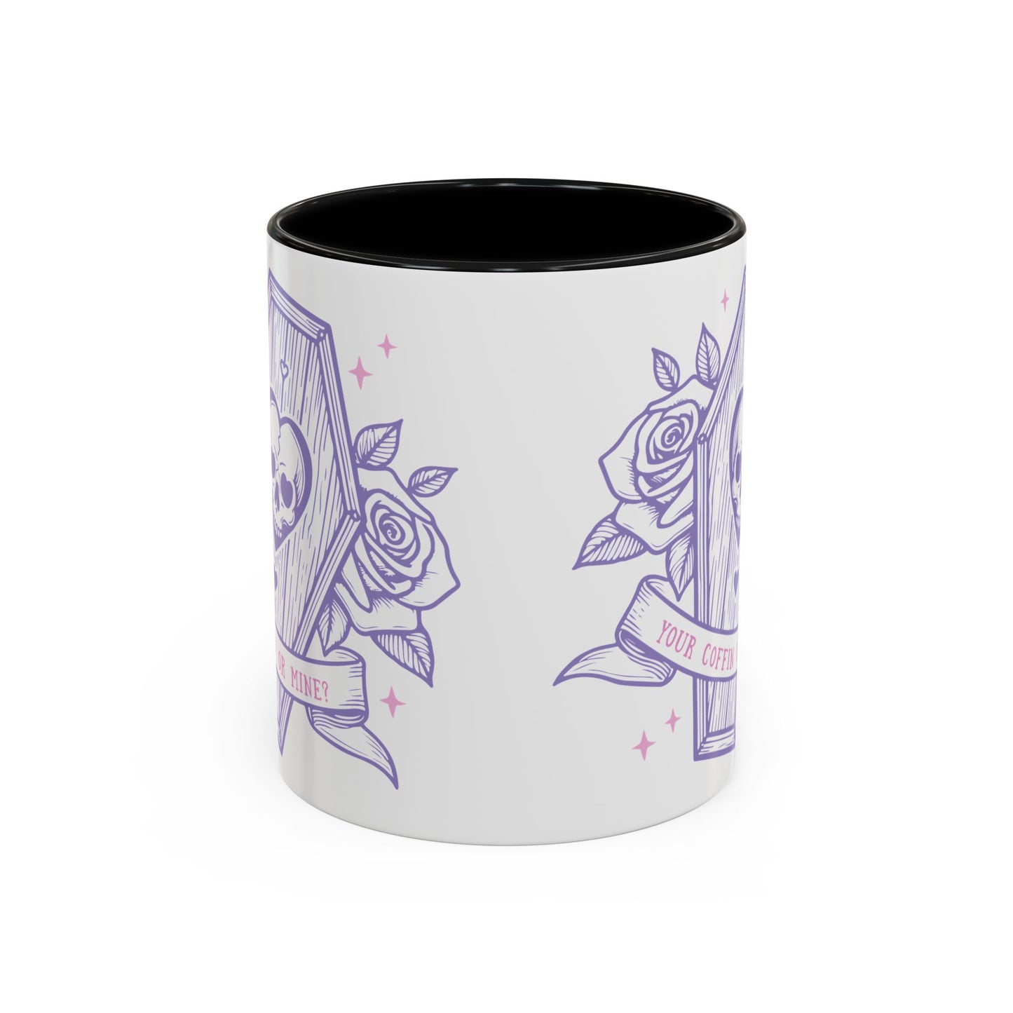 Your Coffin or Mine? - Accent Coffee Mug (11, 15oz)