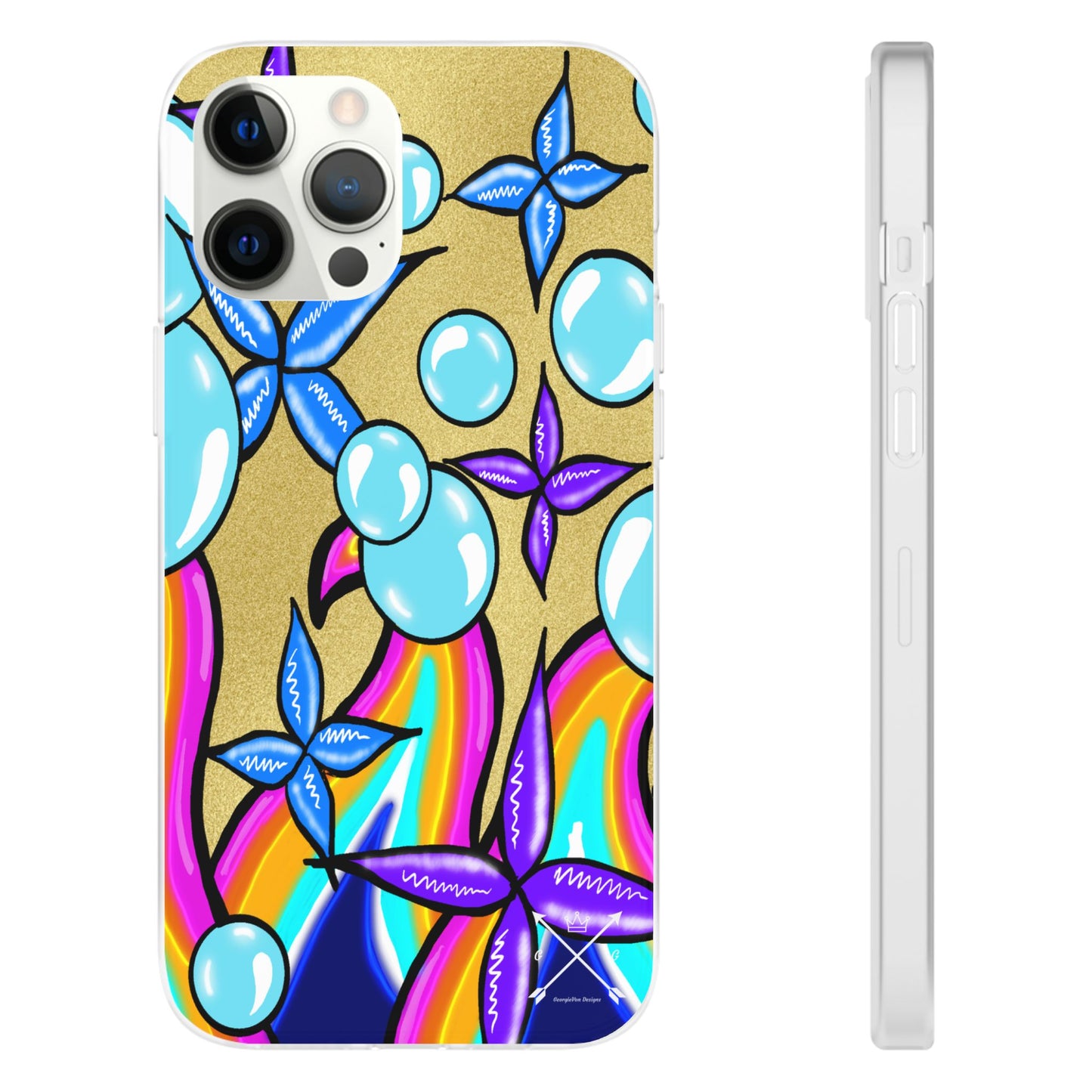 Bubble Rave (multi-colored)- Flexi Phone Cases