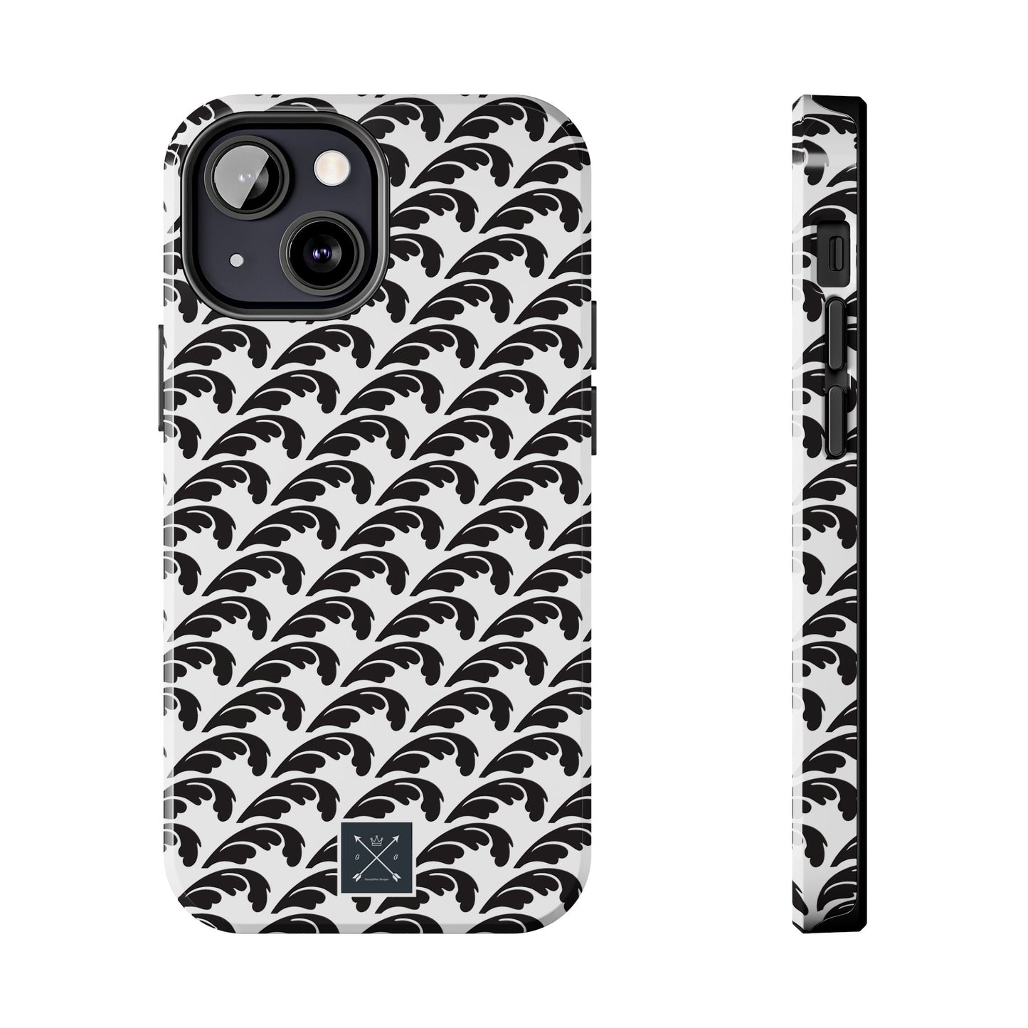 Beautiful Beloved One Flourish (black/white) - Tough Phone Cases