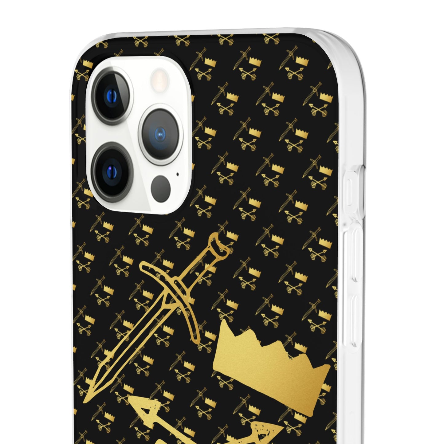 Gold and Bold Warrior - Flexi  Phone Cases