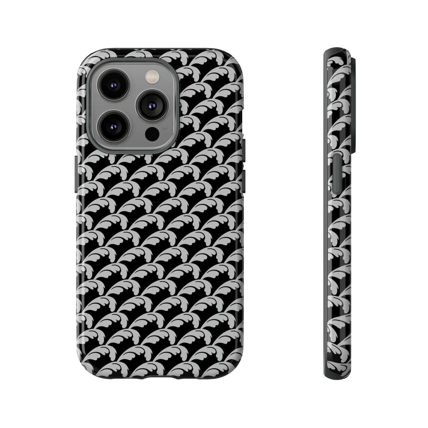 Beautiful Beloved One Flourish (black/silver) - Tough Phone Cases
