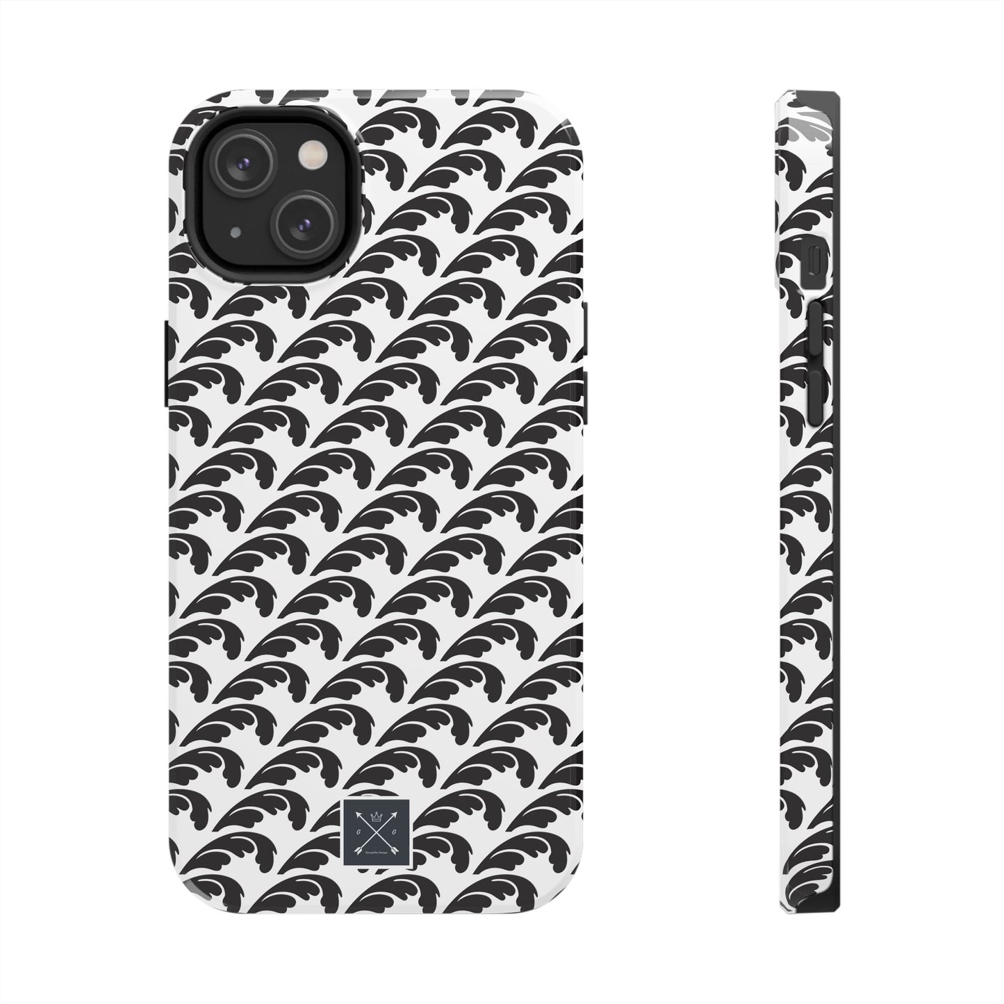 Beautiful Beloved One Flourish (black/white) - Tough Phone Cases
