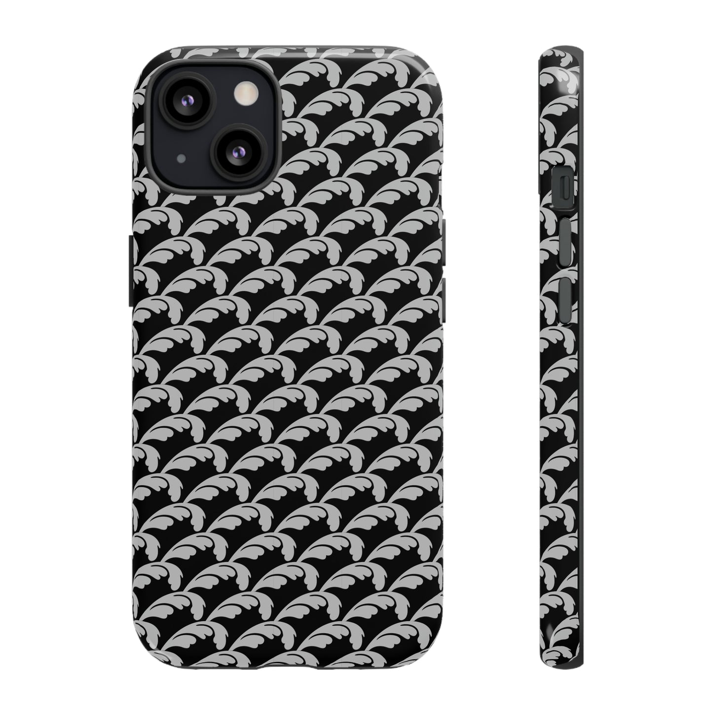 Beautiful Beloved One Flourish (black/silver) - Tough Phone Cases