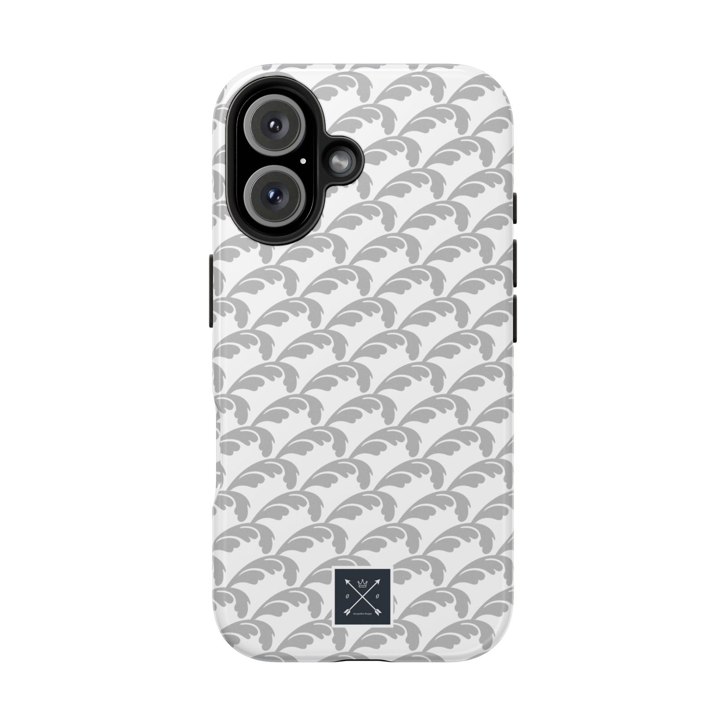 Beautiful Beloved Flourish (white/silver) - Tough Phone Cases