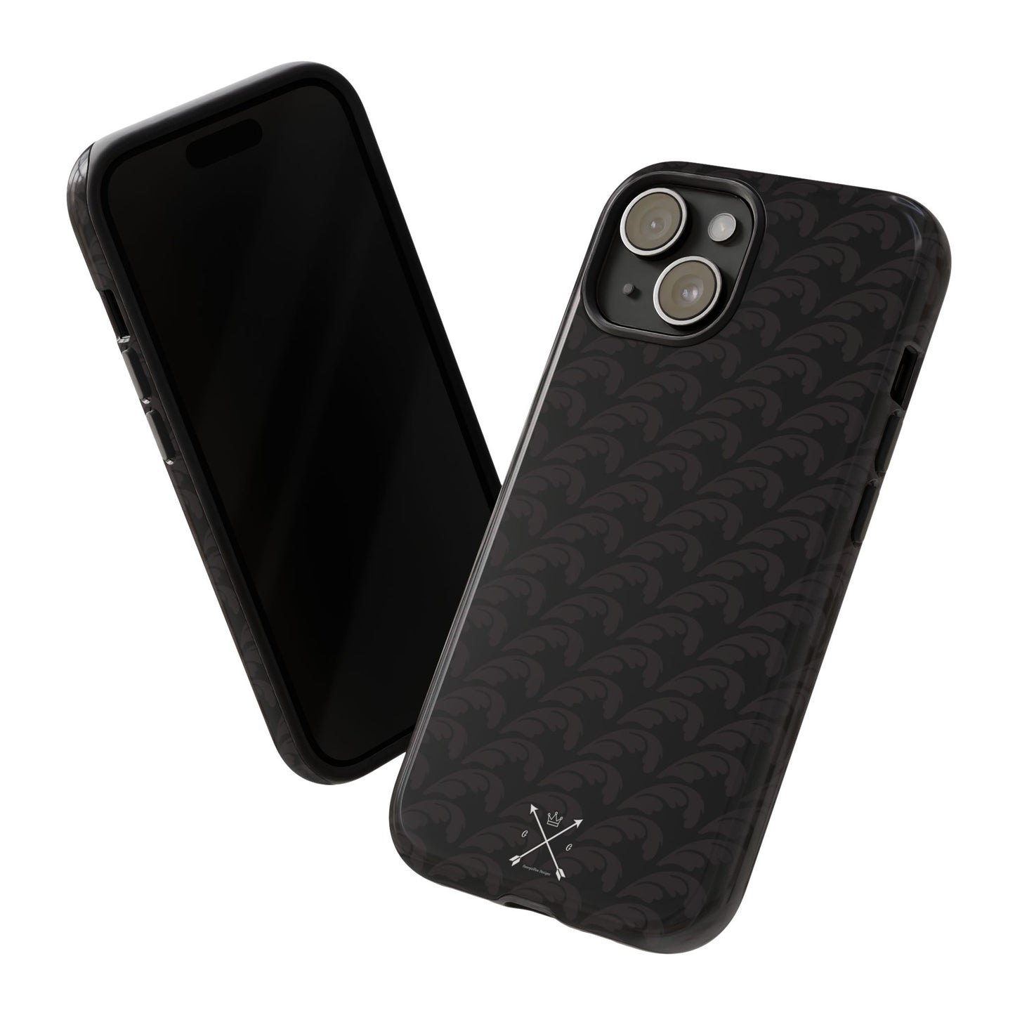 Beautiful Beloved One Flourish - Tough Phone Cases (black/black)