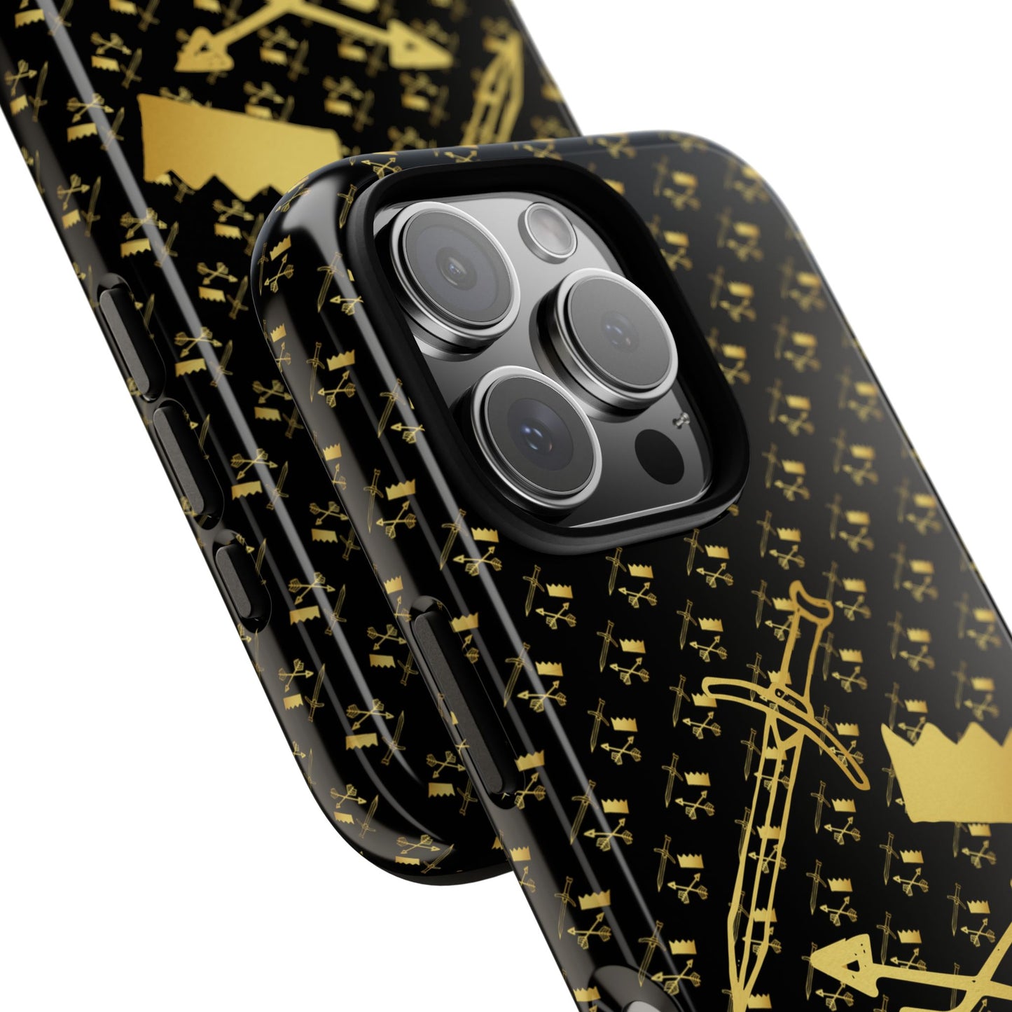 Gold and Bold Warrior - Tough Phone Cases