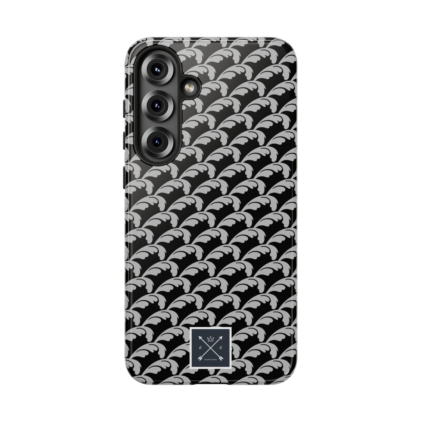 Beautiful Beloved One Flourish (black/silver) - Tough Phone Cases