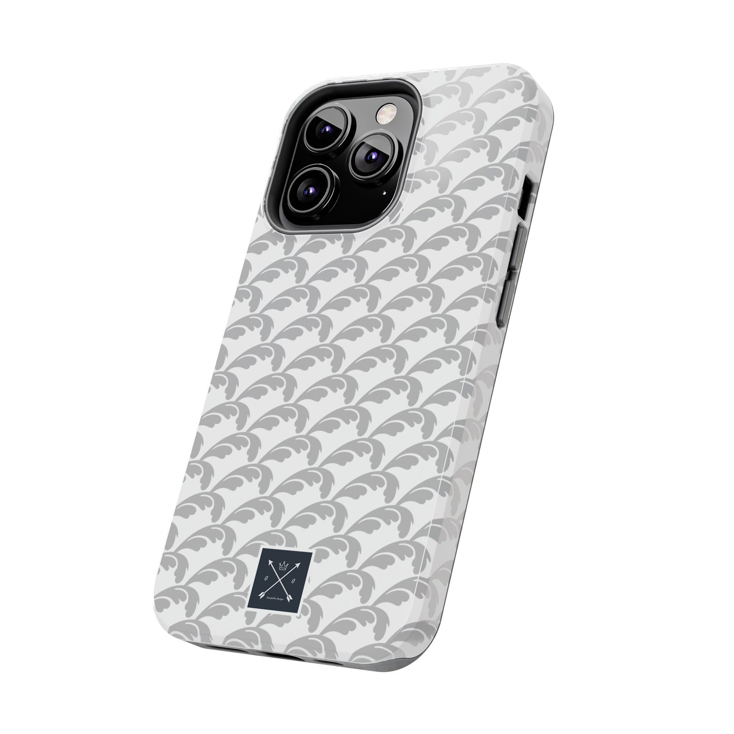 Beautiful Beloved Flourish (white/silver) - Tough Phone Cases