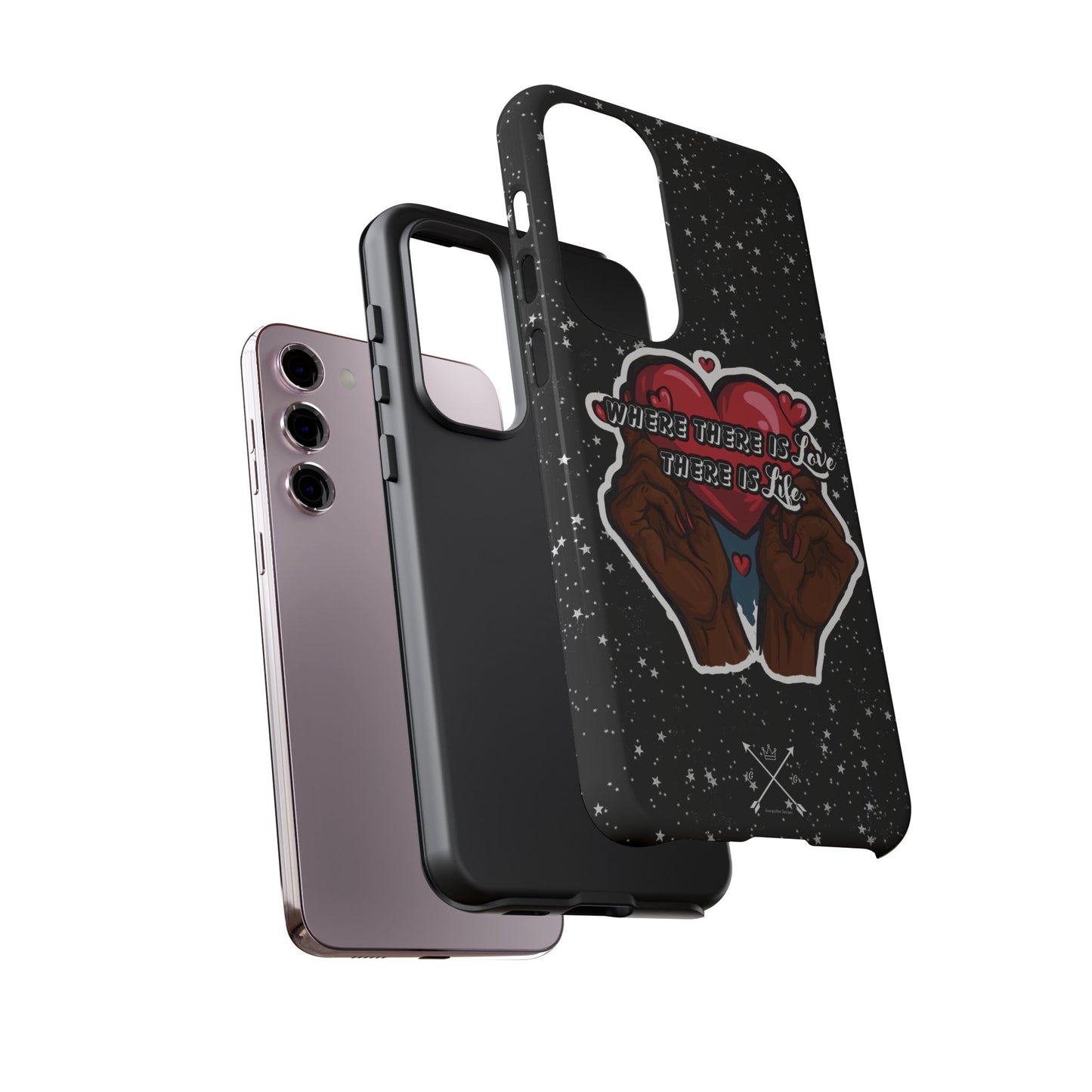 Inspirational Tough Phone Case | Love & Life Design