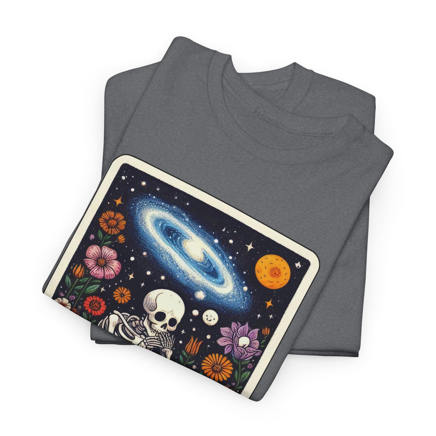 The Overthinker Skeletal Tarot - Unisex T-shirt
