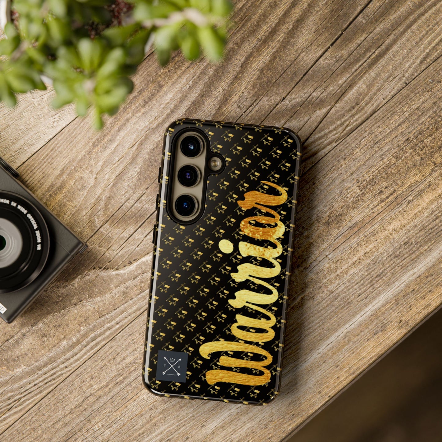Gold and Bold Warrior - Tough Phone Cases