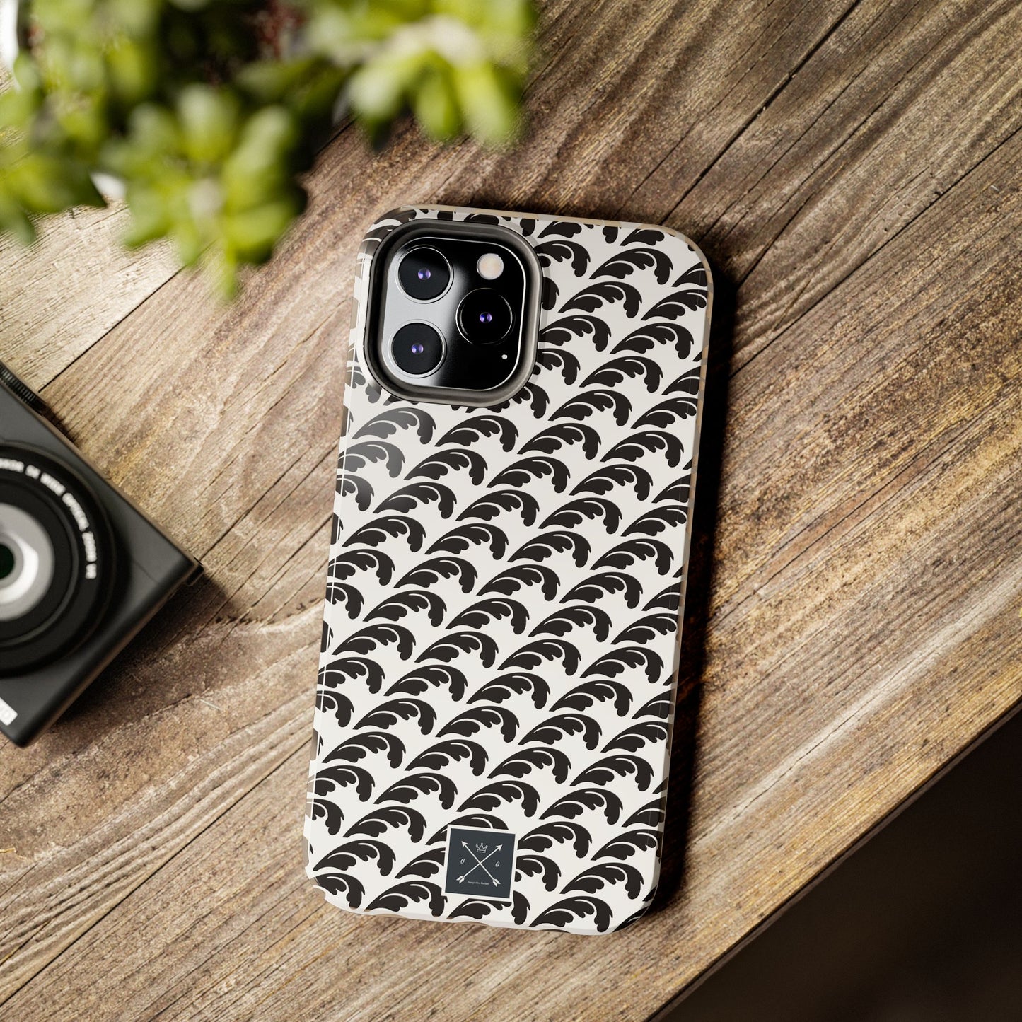 Beautiful Beloved One Flourish (black/white) - Tough Phone Cases