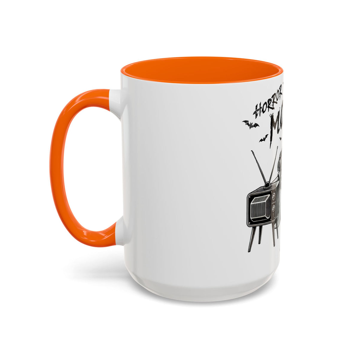 Horror Movies and Chill - Accent Coffee Mug (11, 15oz)