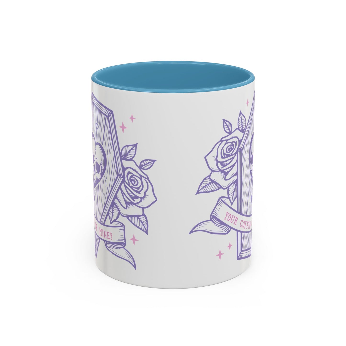 Your Coffin or Mine? - Accent Coffee Mug (11, 15oz)