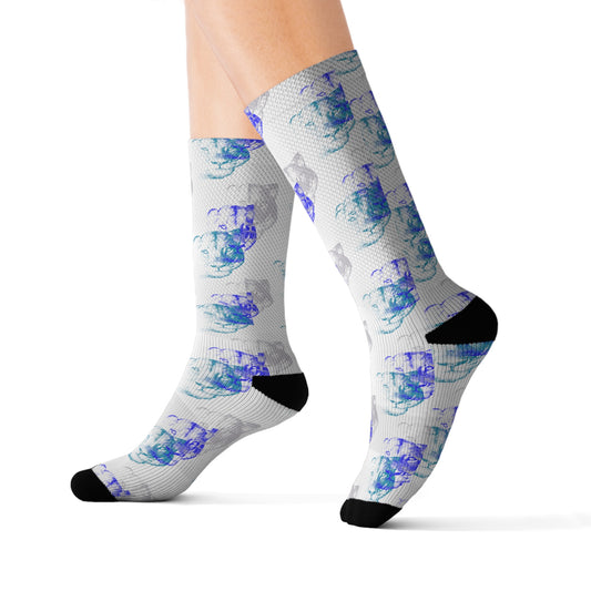 Lioness Arising - Socks (white ptrn)